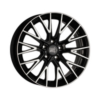 7x17 5x114.3 67.1 ET50 gloss black polished